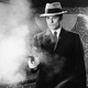 Alain Delon fires a prop pistol on the set of Le Samouraï. (Photo: ullstein bild via Getty Images)